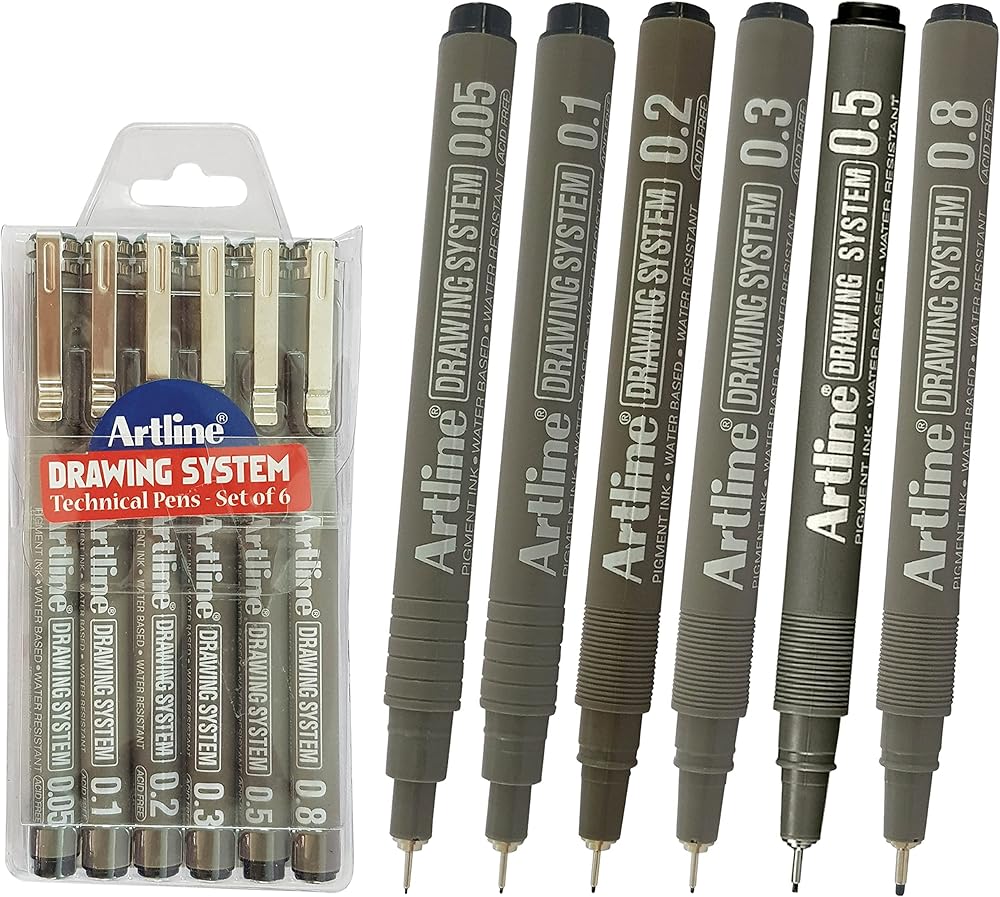 ARTLINE PEN SET 6