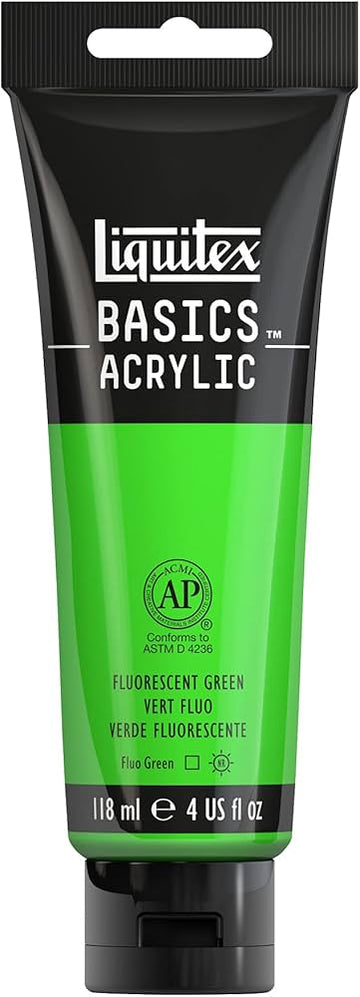 BASICS 118ML FLURO GREEN