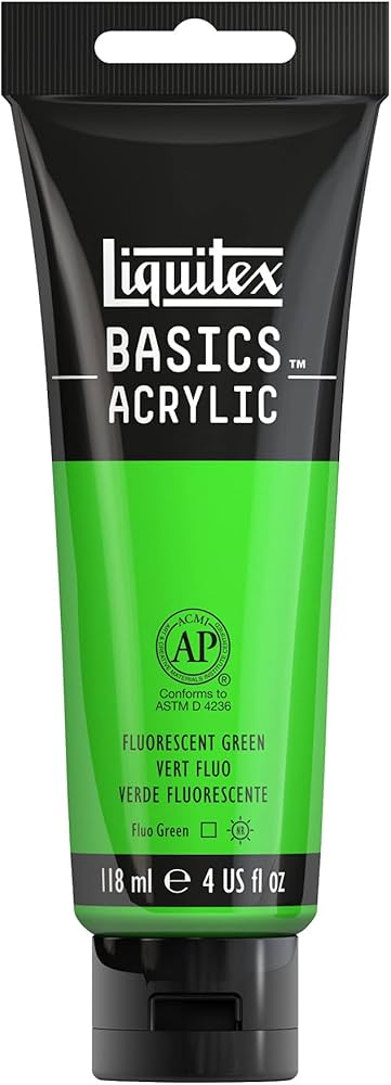 BASICS 118ML FLURO GREEN