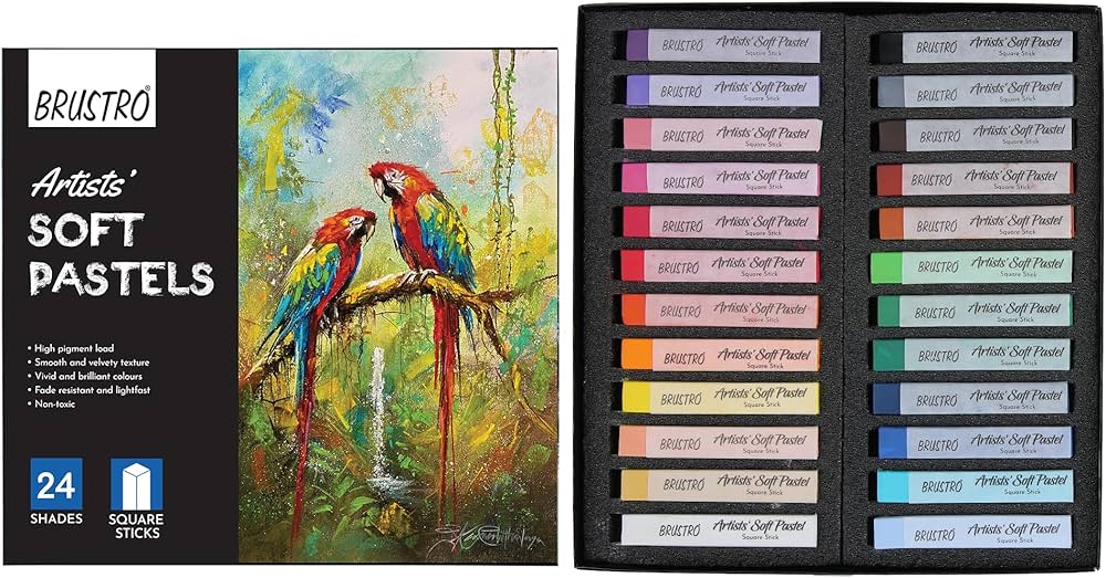 BRUSTRO SOFT PASTEL 24
