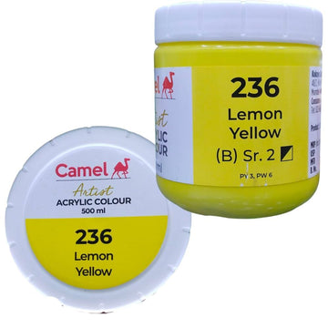 CAMEL 500ML AAC LEMON YELLOW