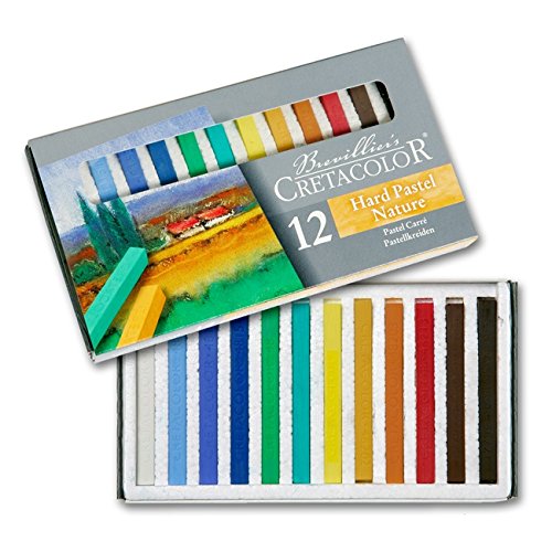 CRETACOLOUR HARD PASTELS 12