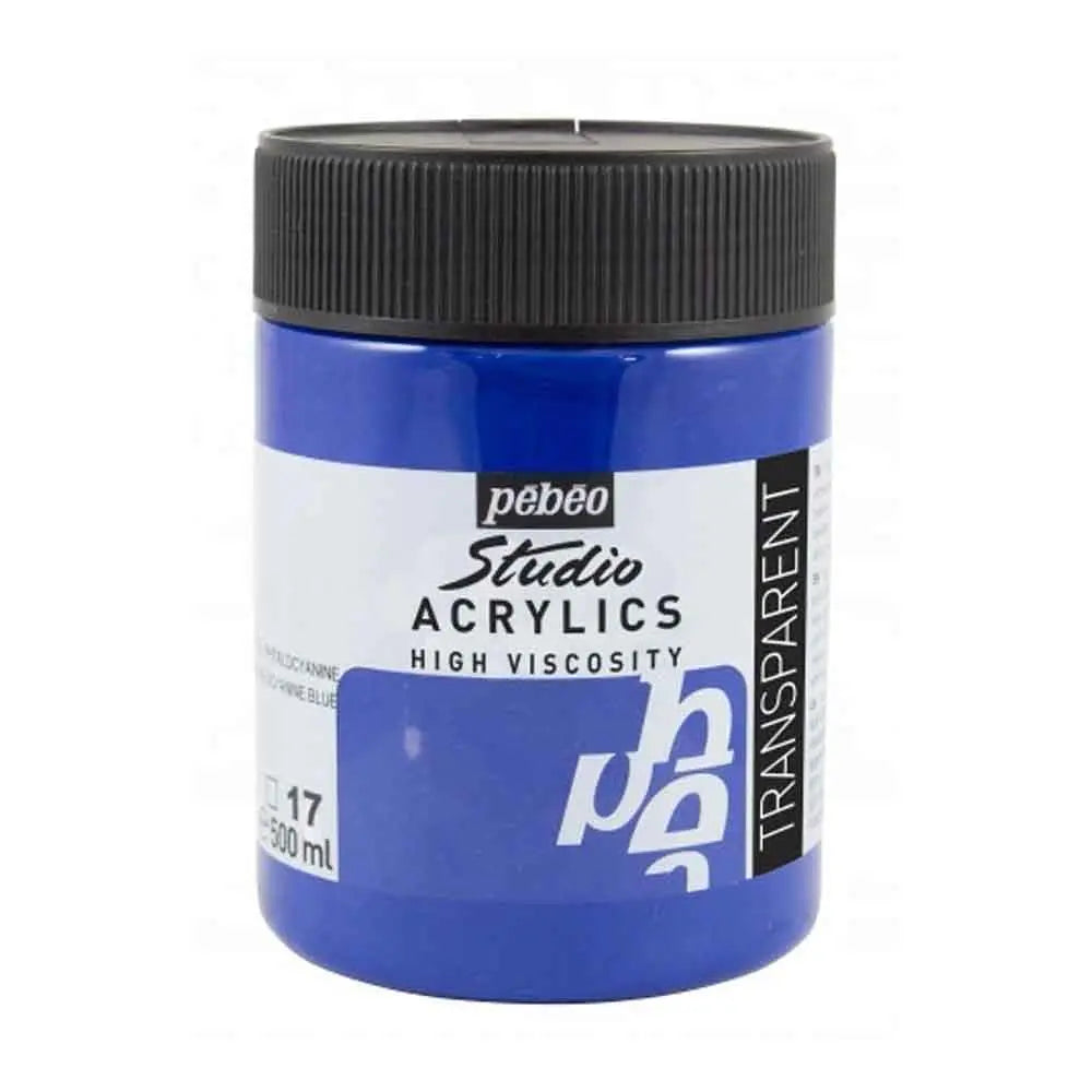 PEBEO AAC 500ML PHTHALOCYNINE BLUE