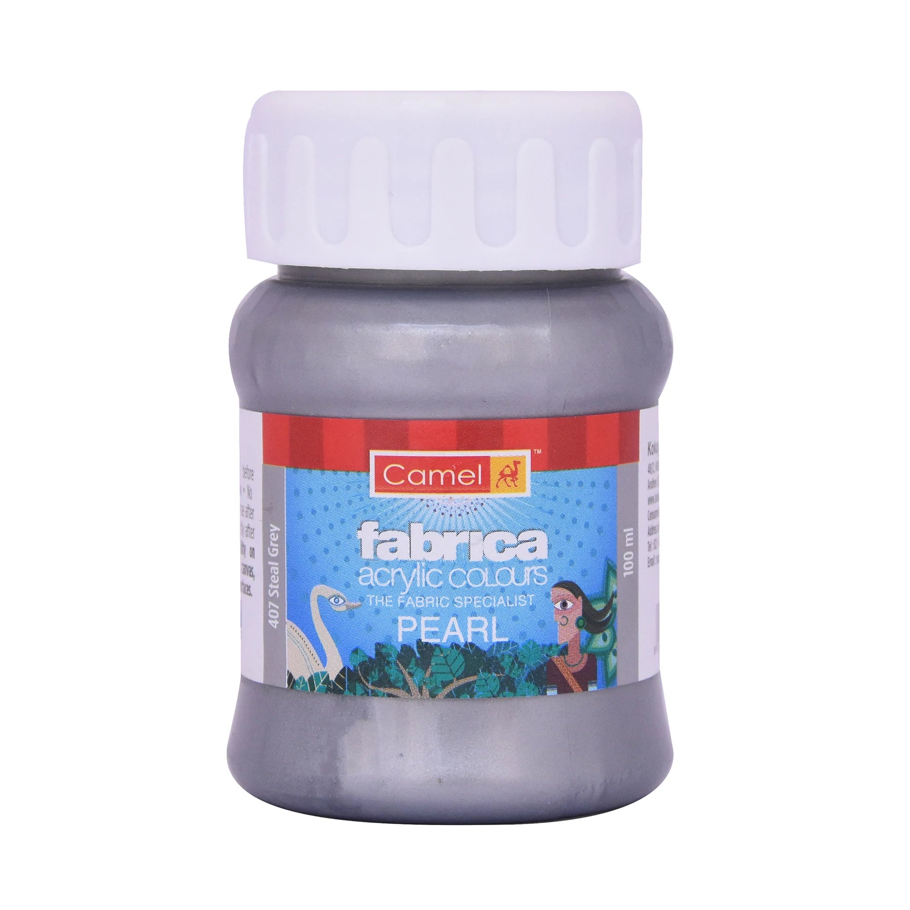 FABRICA 100ML PEARL STEEL GREY