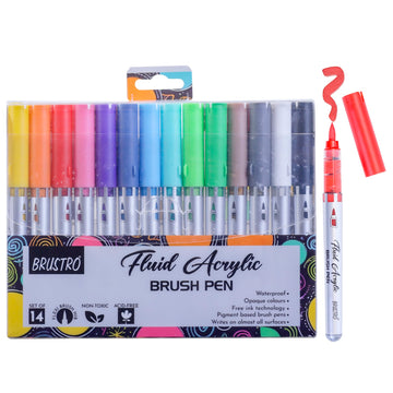 BR FLUID ACRYLIC BRUSH PEN 14