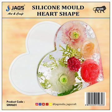 SILICON MOULD HEART6 X 10MM