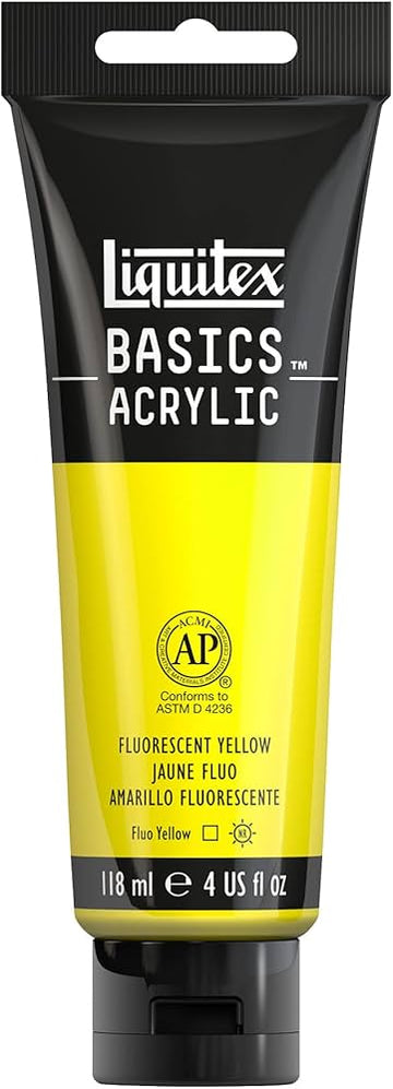 BASICS 118ML FLURO YELLOW