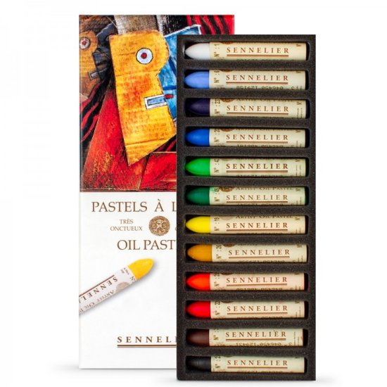 SENNELIER OIL PASTELS 12