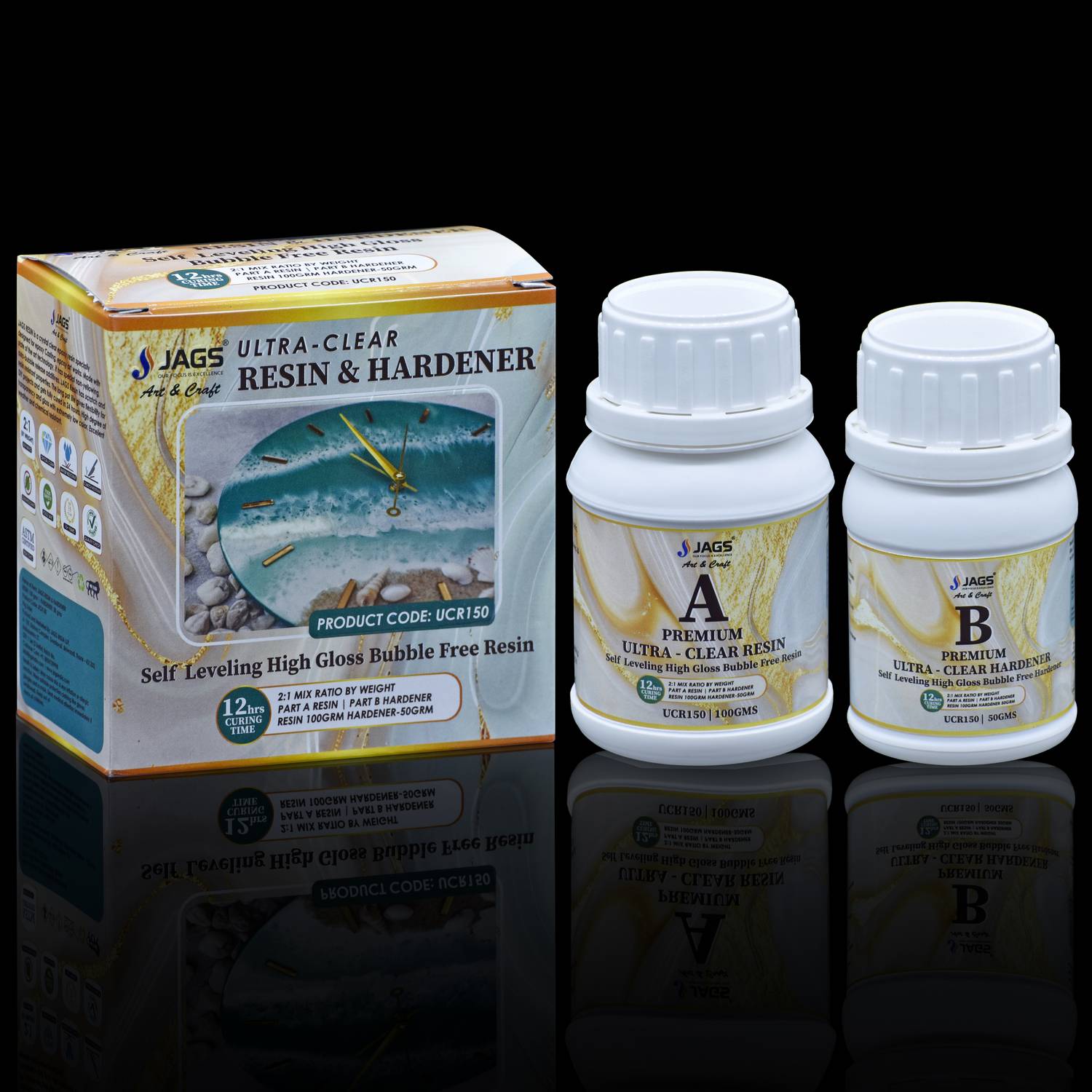 ULTRA CLEAR RESIN 150GMS