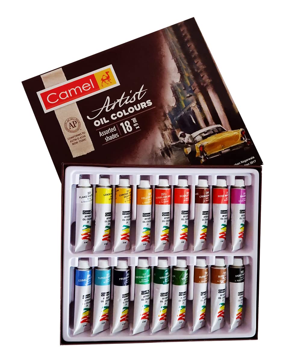 CAMEL ARTIST OIL COLOUR 18X9ML