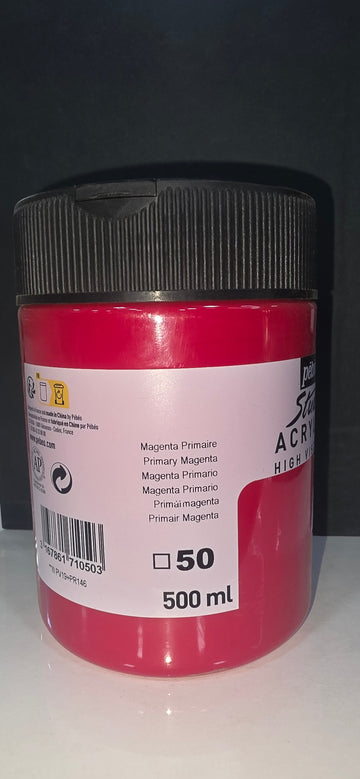 PEBEO AAC 500ML PRIMARY MAGENTA