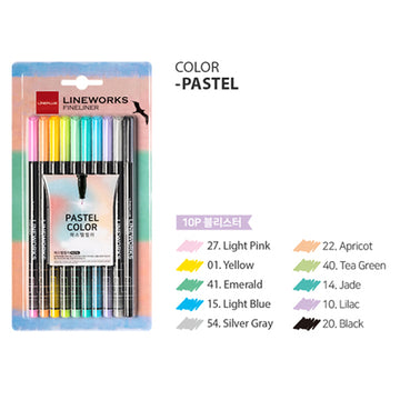 LINEPLUS PASTEL 10