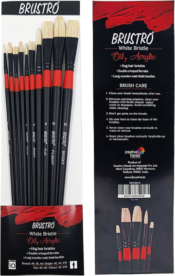 BRUSTRO WHITE BRISTLE