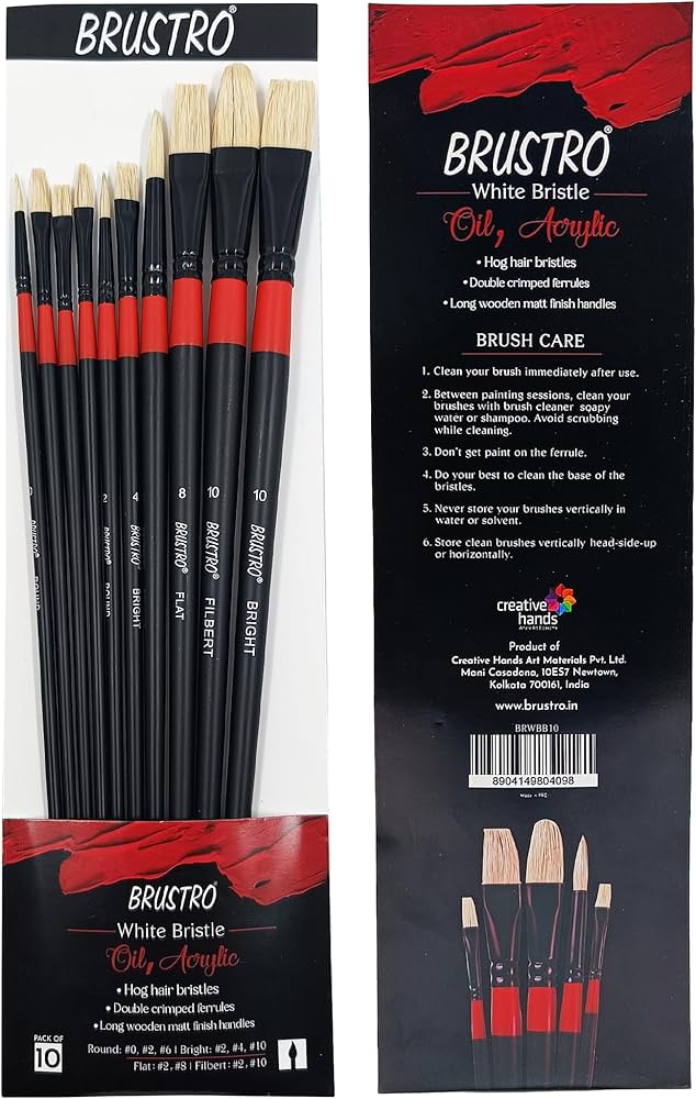 BRUSTRO WHITE BRISTLE