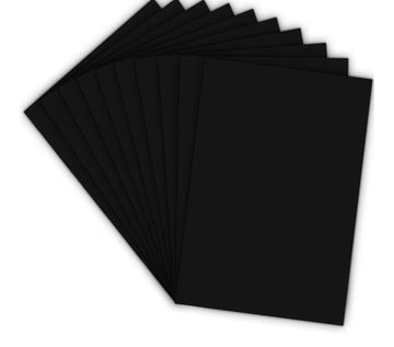 BLACK PAPER A3 200GSM