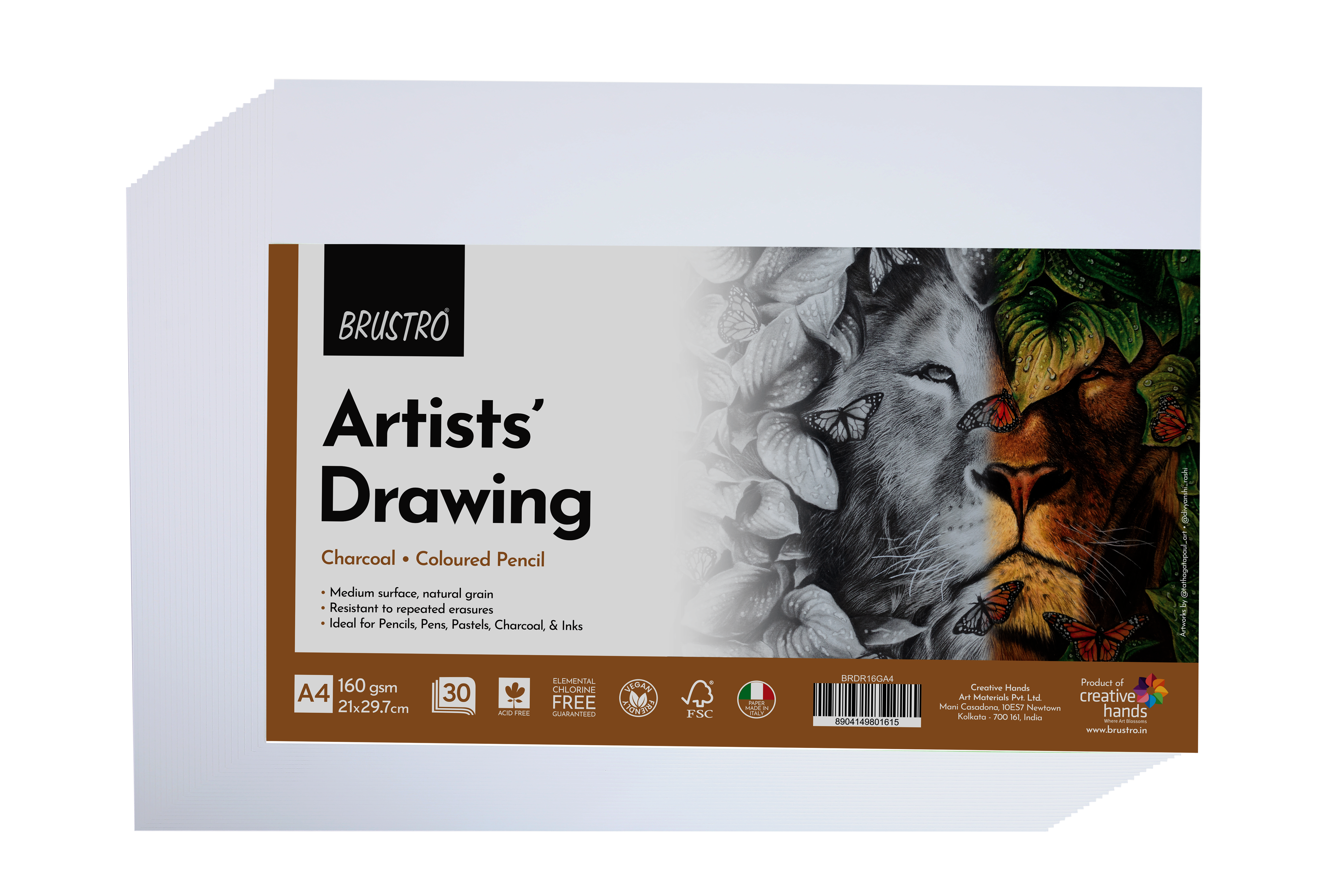 BR ARTIST DRAWING A4 160GSM