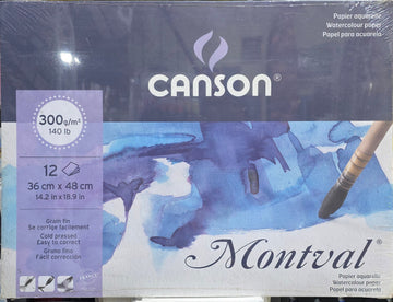 CANSON MONTVAL GLUED PAD